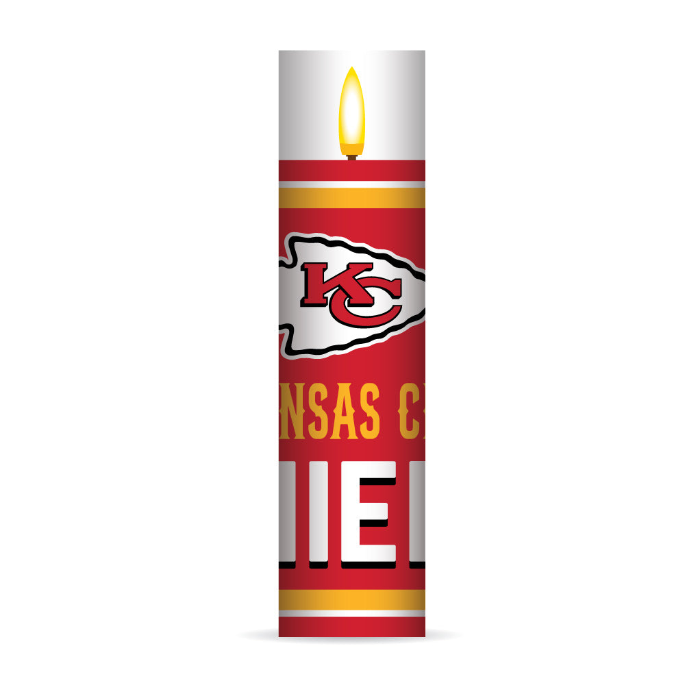 Kansas City Chiefs Candle Electronic