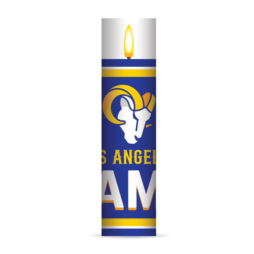 Los Angeles Rams Candle Electronic