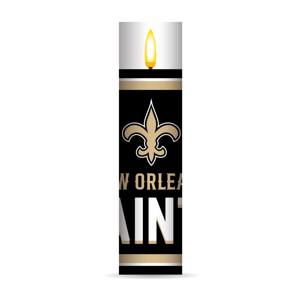 New Orleans Saints Candle Electronic