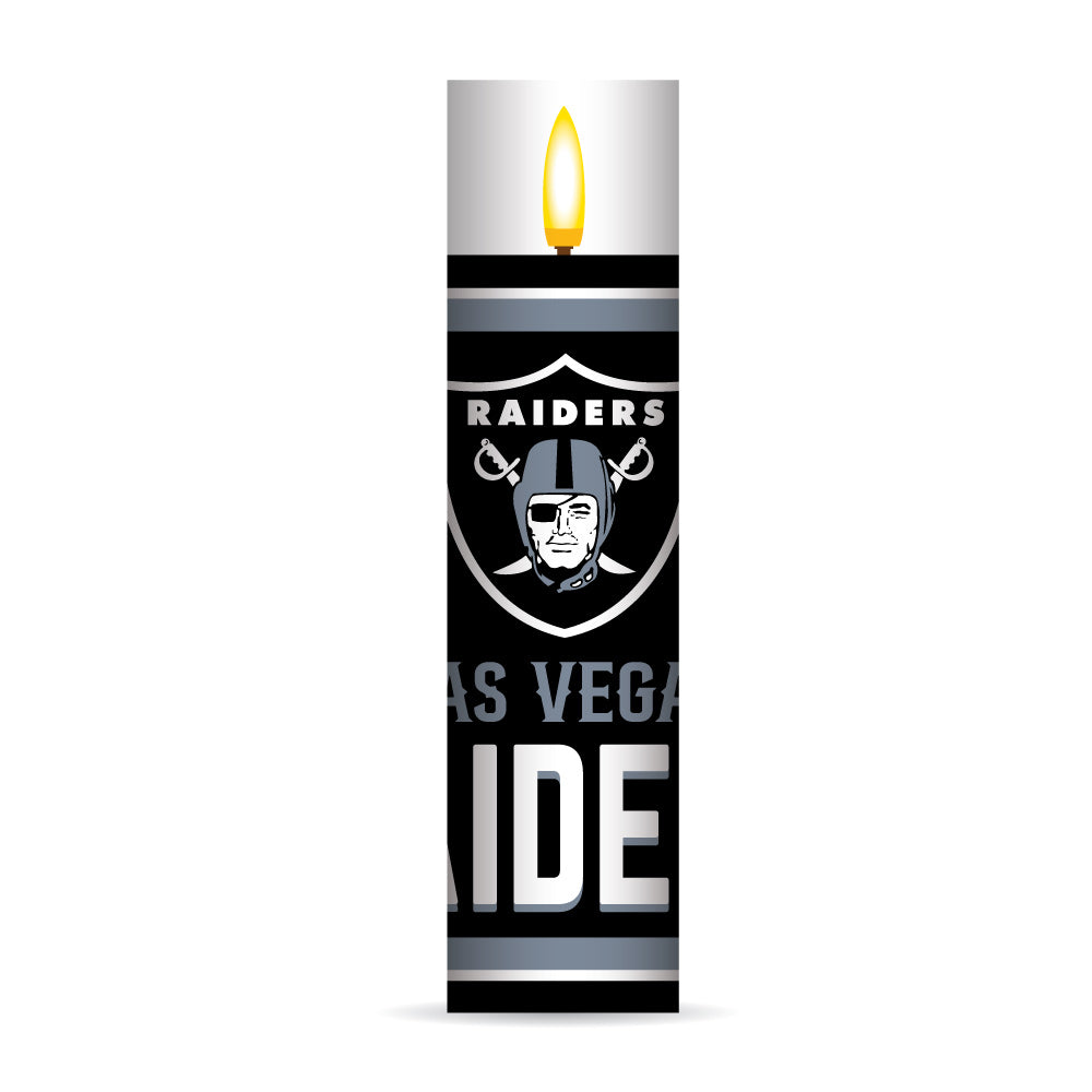 Las Vegas Raiders Candle Electronic