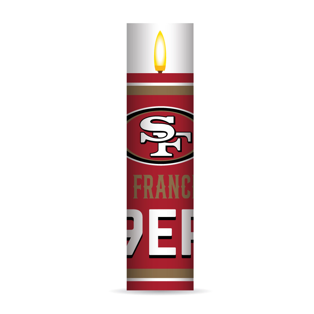 San Francisco 49ers Candle Electronic