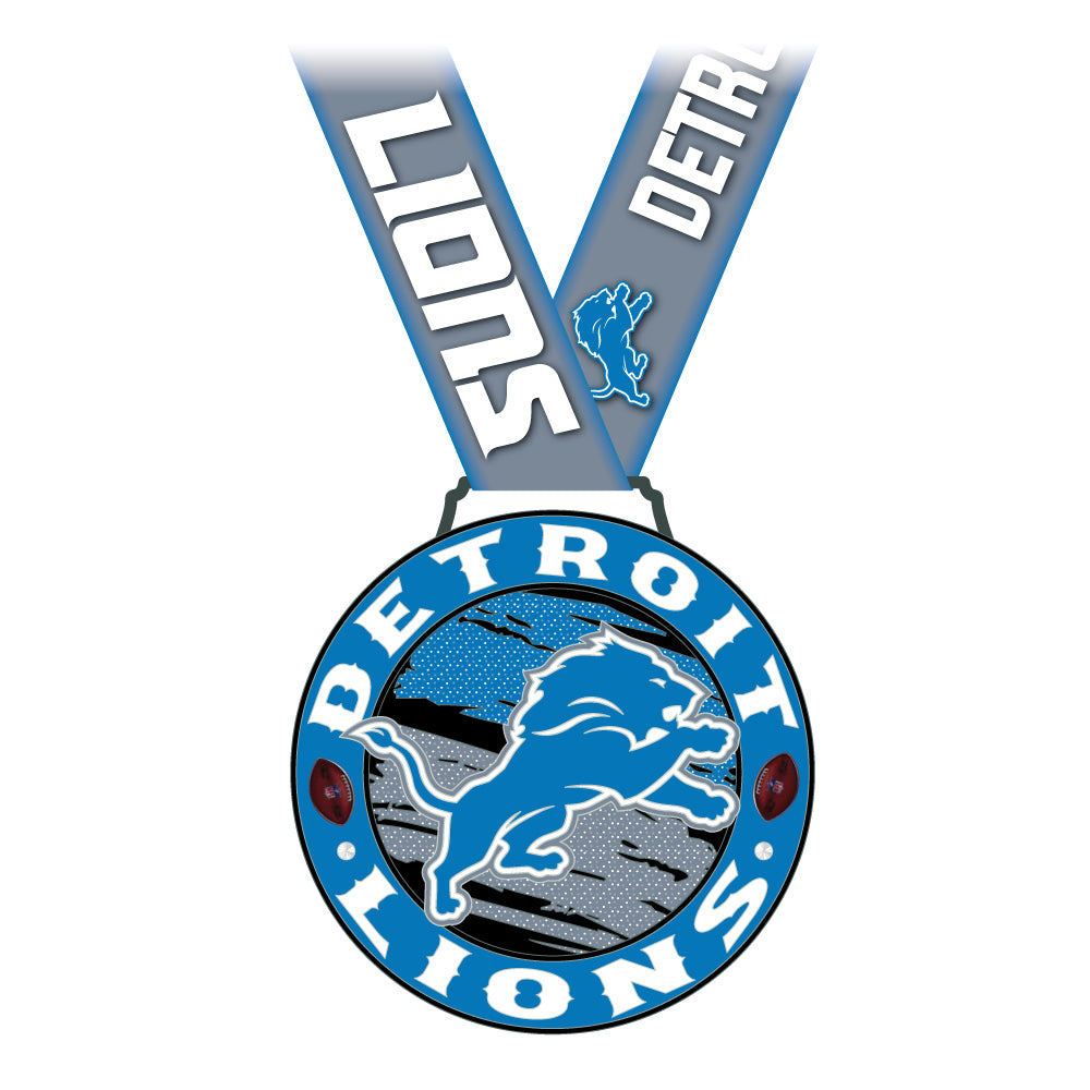 Detroit Lions Team Medallion