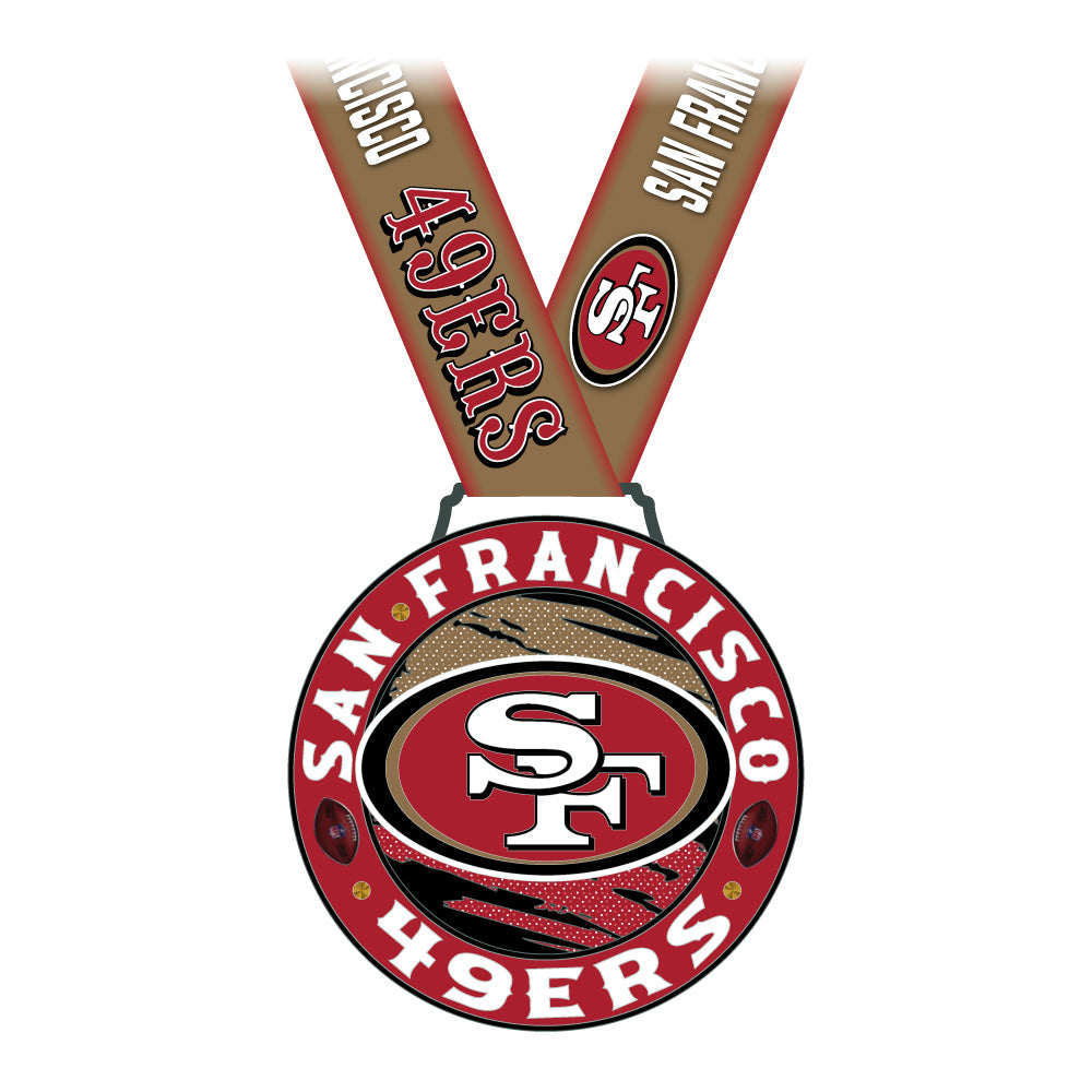 San Francisco 49ers Team Medallion