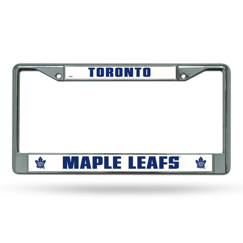 Toronto Maple Leafs License Plate Frame Chrome Special Order