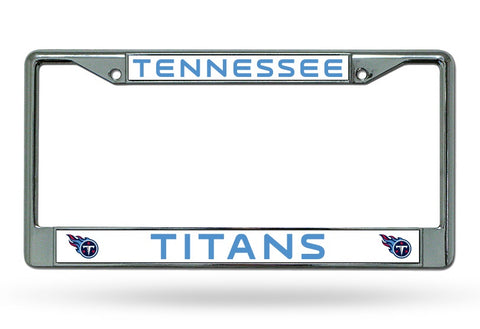 Tennessee Titans License Plate Frame Chrome