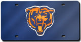 Chicago Bears License Plate Laser Cut