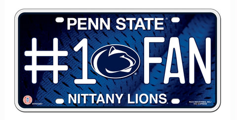 Penn State Nittany Lions License Plate #1 Fan