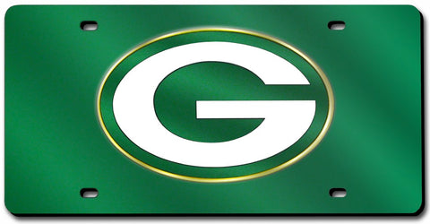 Green Bay Packers s License Plate Laser Cut Green