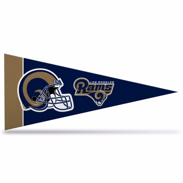 Los Angeles Rams Pennant Set Mini 8 Piece Retro