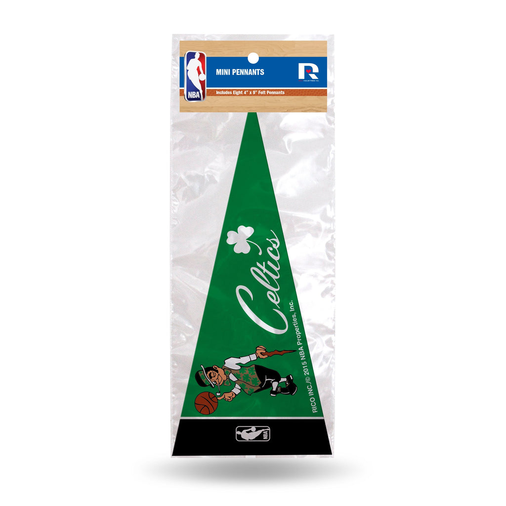 Boston Celtics Mini Pennants 8 Piece Set
