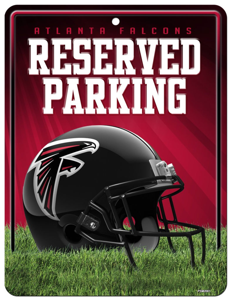 Atlanta Falcons Metal Parking Sign Special Order