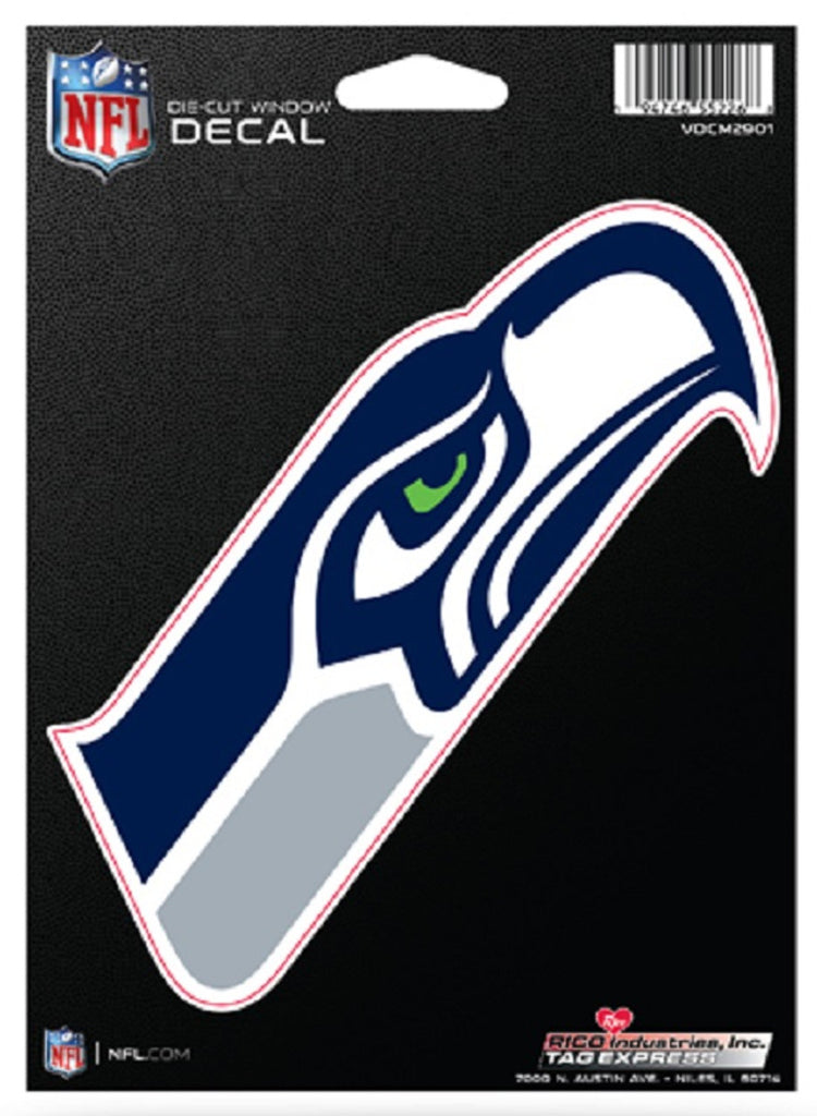 Seattle Seahawks Decal Die Cut Medium Special Order