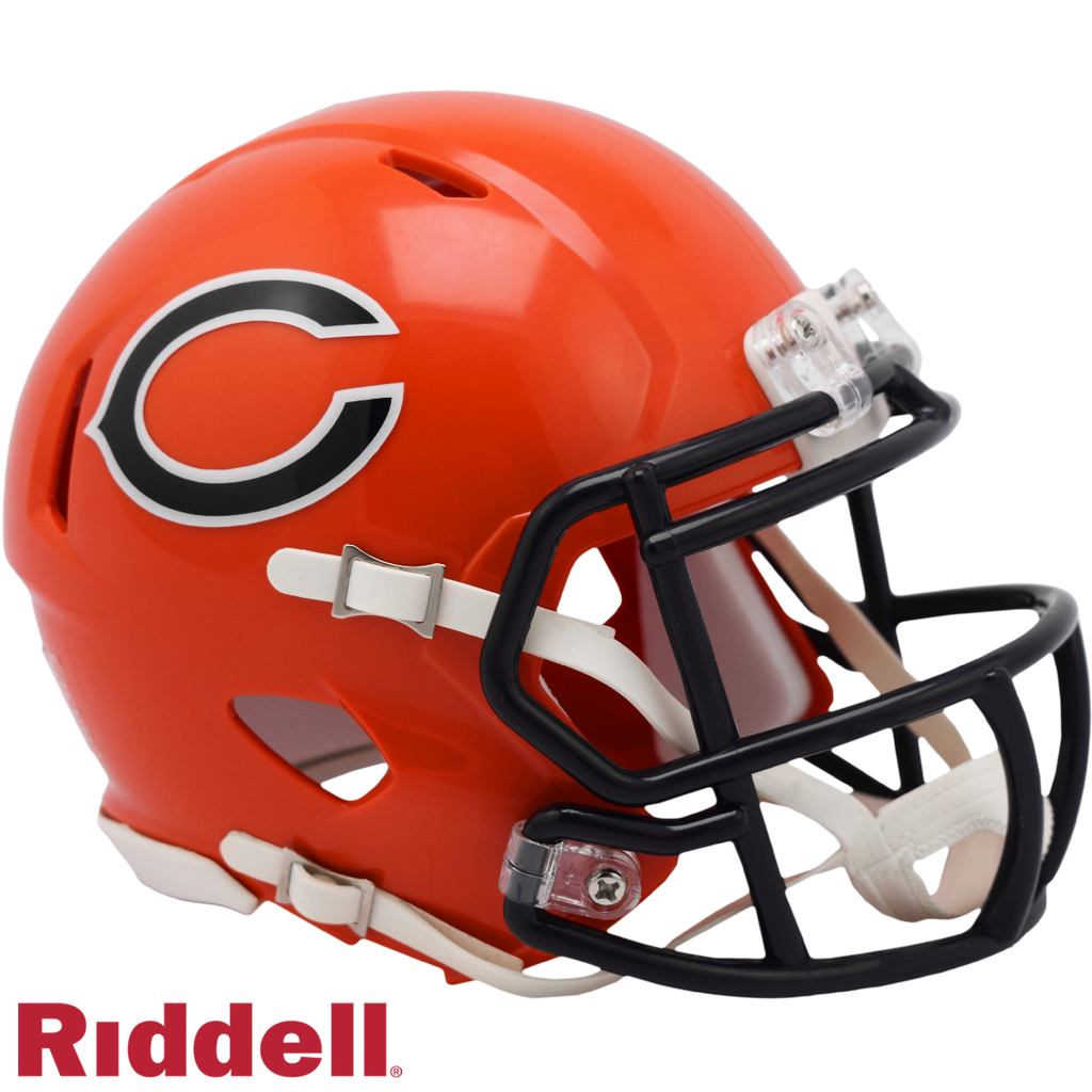Chicago Bears Helmet Riddell Replica Mini Speed Style On Field Alternate 2022 Periodic Restock