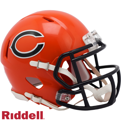 Chicago Bears Helmet Riddell Replica Mini Speed Style On Field Alternate 2022 Periodic Restock