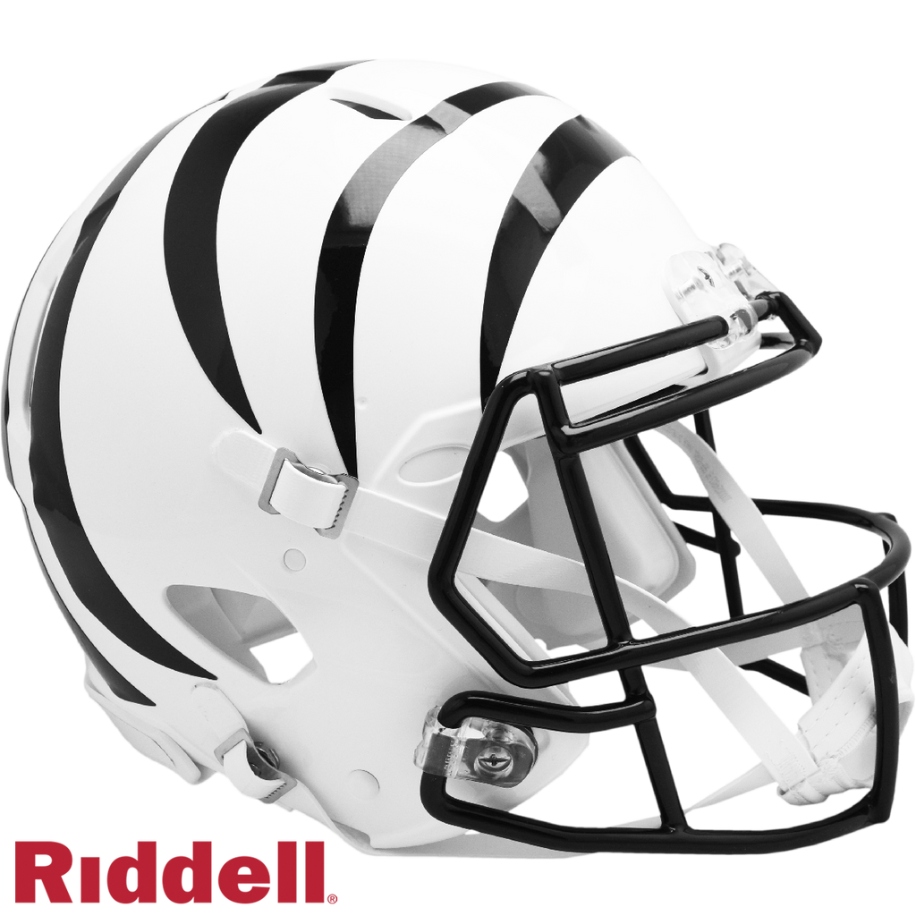 Cincinnati Bengals Helmet Riddell Full Size Speed Style On Field Alternate