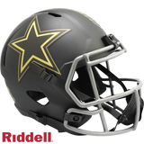 Dallas Cowboys Helmet Riddell Full Size Speed Style Salute To Service 2025