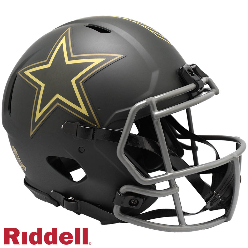 Dallas Cowboys Helmet Riddell Full Size Speed Style Salute To Service 2025