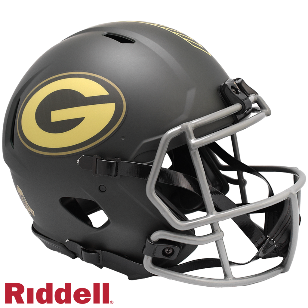 Green Bay Packers s Helmet Riddell Authentic Full Size Speed Style Salute To Service 2025
