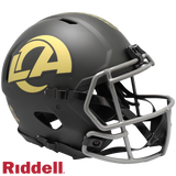 Los Angeles Rams Helmet Riddell Full Size Speed Style Salute To Service 2025