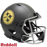 Pittsburgh Steelers Helmet Riddell Full Size Speed Style Salute To Service 2025