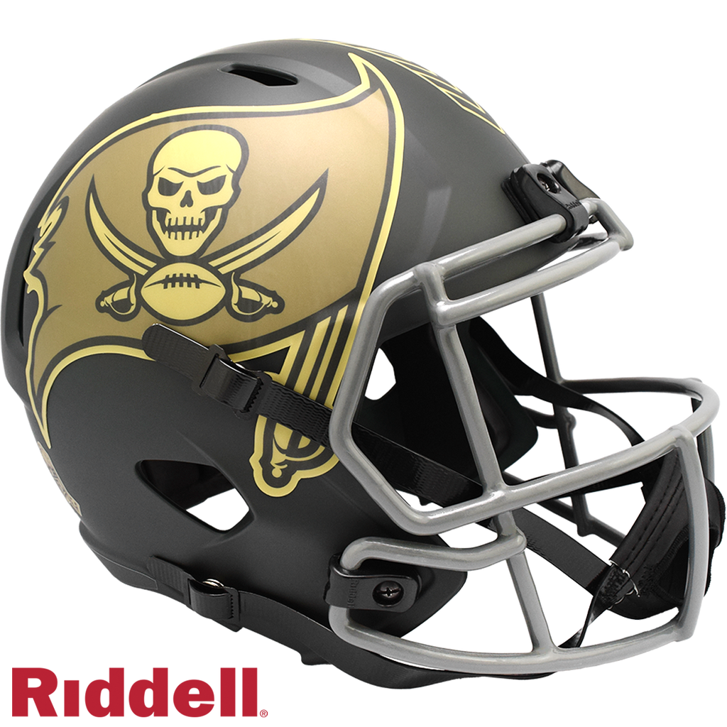 Tampa Bay Buccaneers Helmet Riddell Replica Full Size Speed Style Salute To Service 2025
