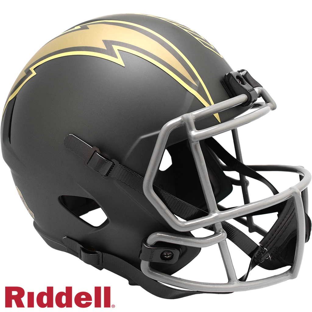 Los Angeles Chargers Helmet Riddell Replica Full Size Speed Style Salute To Service 2025