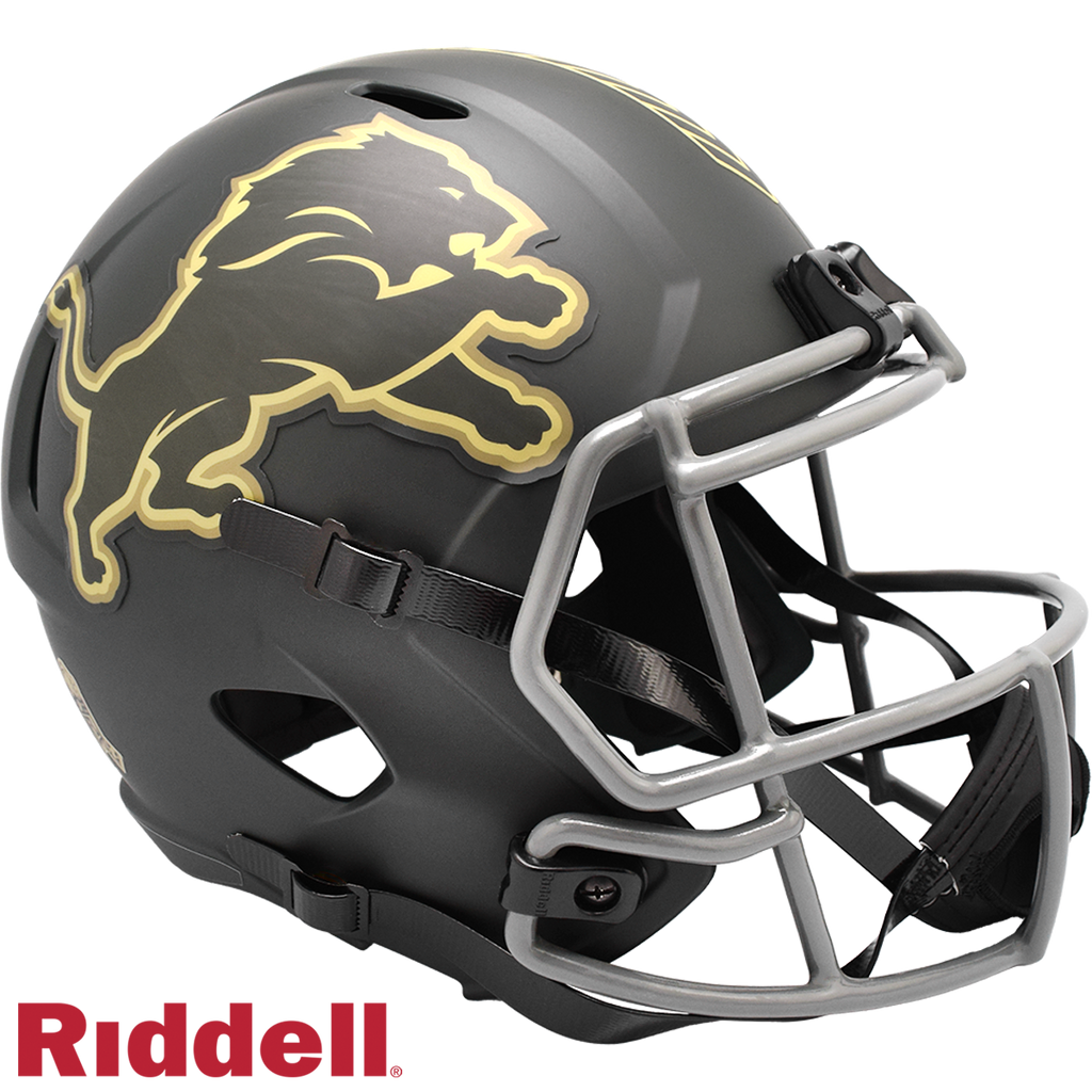 Detroit Lions Helmet Riddell Replica Full Size Speed Style Salute To Service 2025