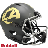 Los Angeles Rams Helmet Riddell Full Size Speed Style Salute To Service 2025