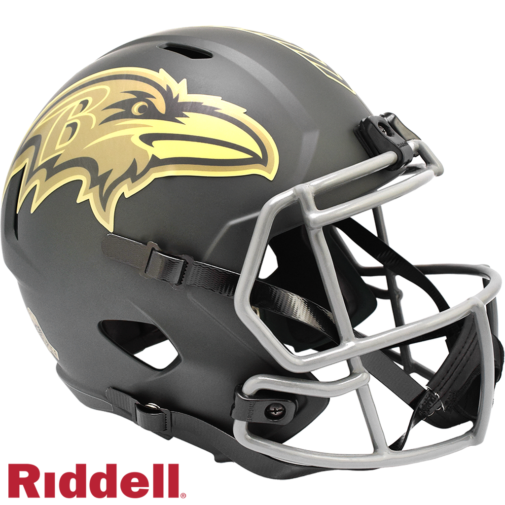Baltimore Ravens Helmet Riddell Replica Full Size Speed Style Salute To Service 2025