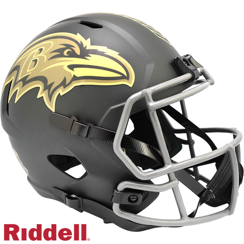Baltimore Ravens Helmet Riddell Replica Full Size Speed Style Salute To Service 2025