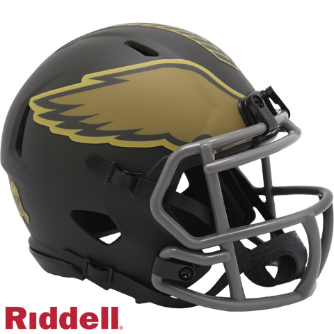 Philadelphia Eagles Helmet Riddell Replica Mini Speed Style Salute To Service 2025