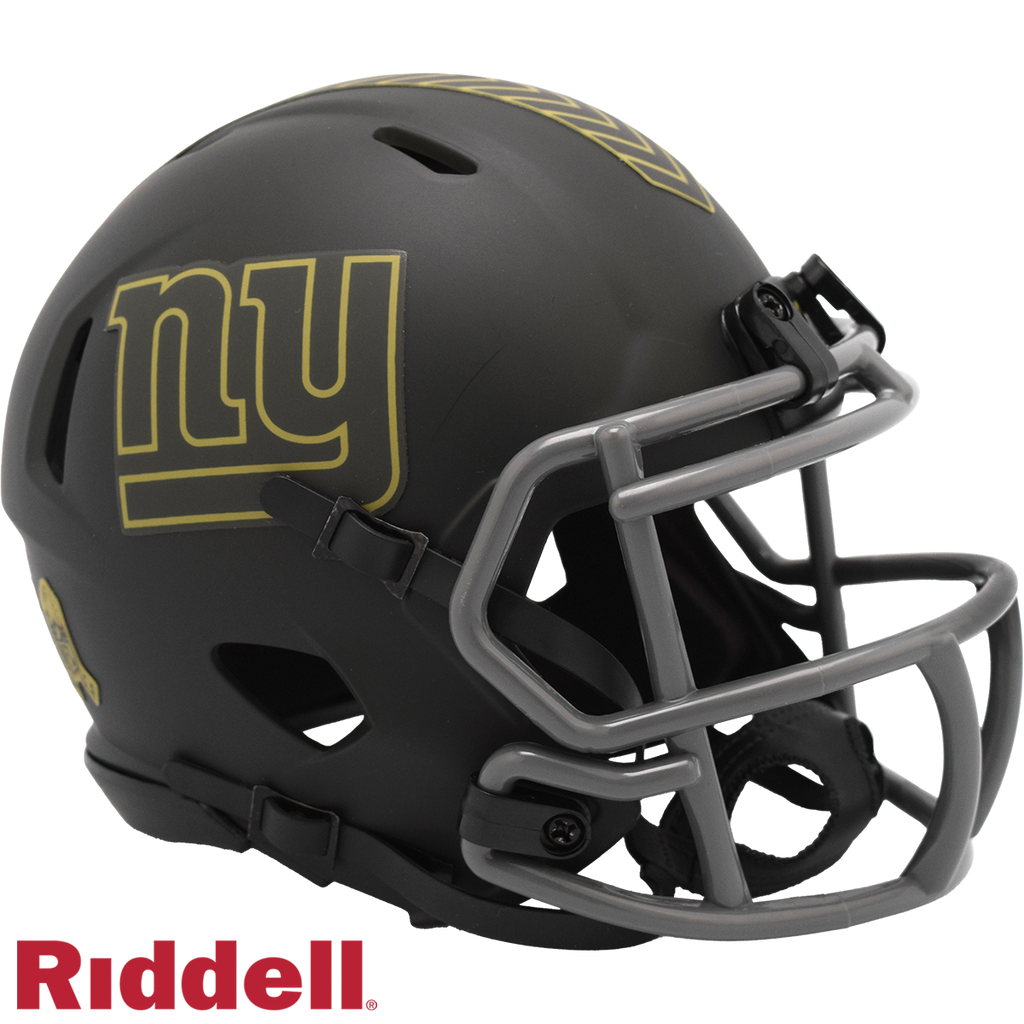 New York Giants Helmet Riddell Replica Mini Speed Style Salute To Service 2025