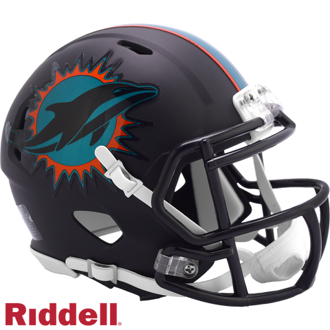 Miami Dolphins Helmet Riddell Replica Mini Speed Style Rivalry Alternate 2025 Periodic Restock