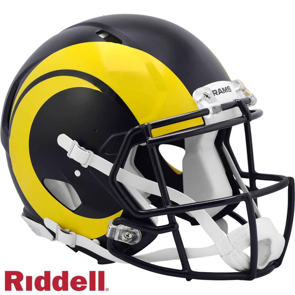 Los Angeles Rams Helmet Riddell Authentic Full Size Speed Style Rivalry Alternate 2025 Special Order