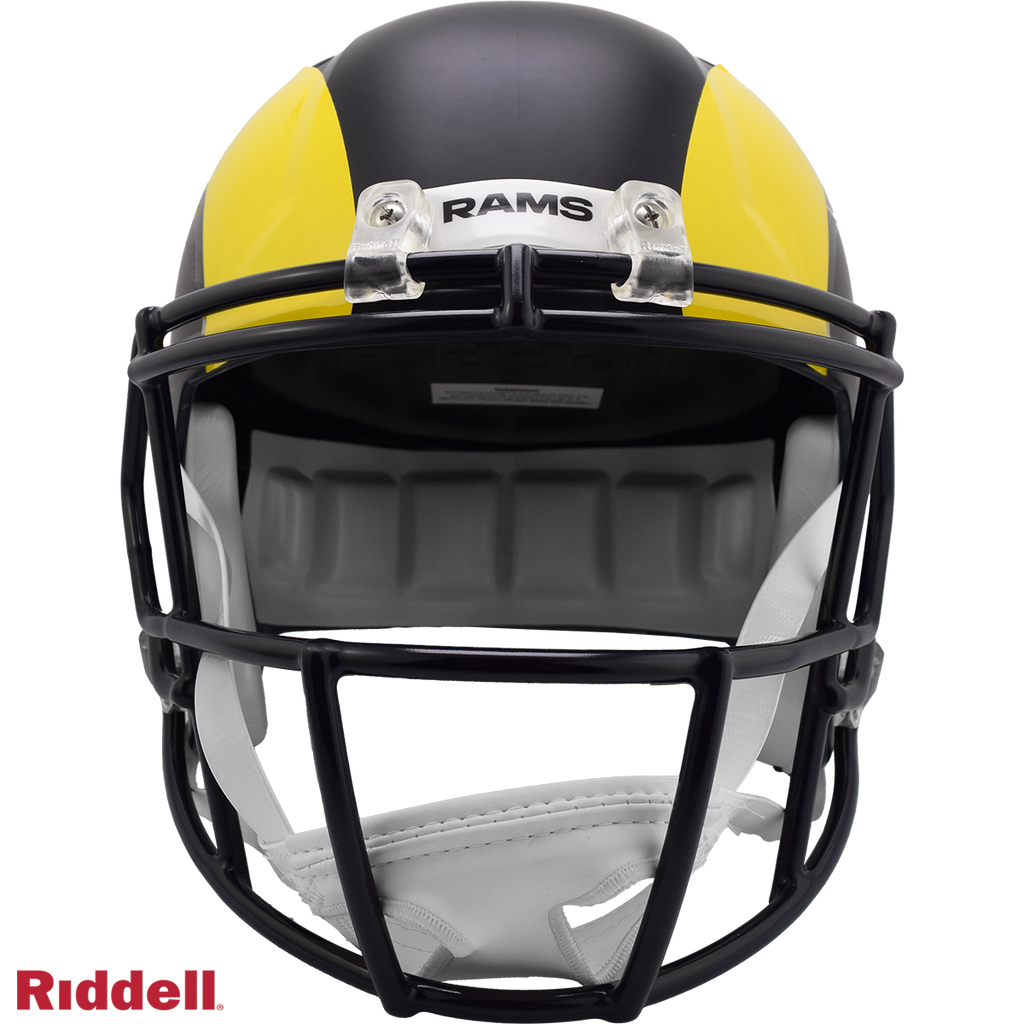 Los Angeles Rams Helmet Riddell Replica Full Size Speed Style Rivalry Alternate 2025