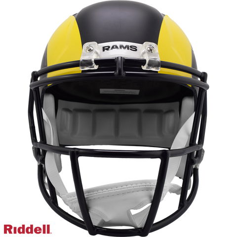 Los Angeles Rams Helmet Riddell Replica Full Size Speed Style Rivalry Alternate 2025