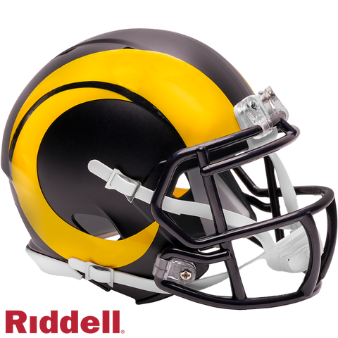 Los Angeles Rams Helmet Riddell Replica Mini Speed Style Rivalry Alternate 2025 Periodic Restock