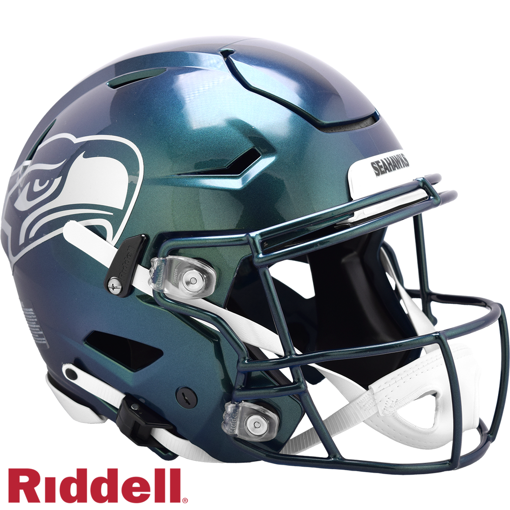 Seattle Seahawks Helmet Riddell Authentic Full Size SpeedFlex Style Rivalry Alternate 2025 Special Order