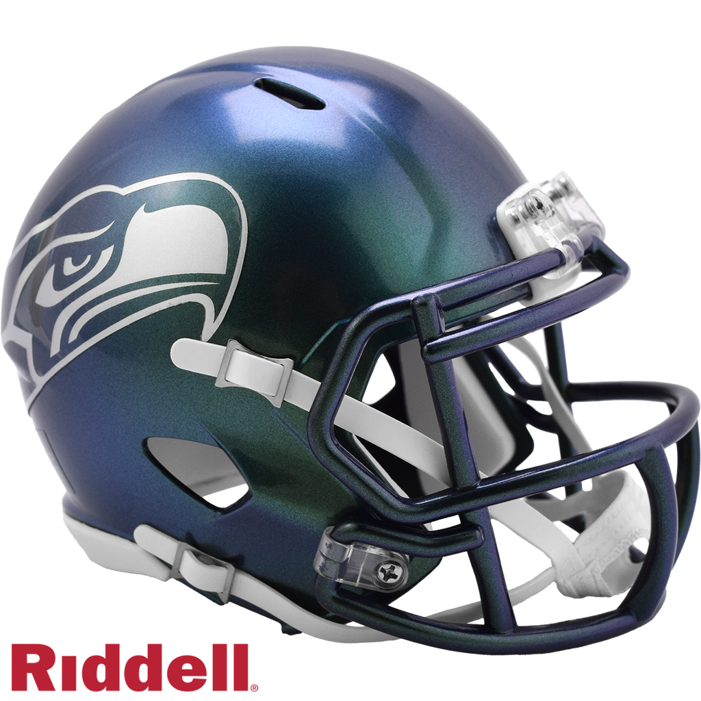 Seattle Seahawks Helmet Riddell Replica Mini Speed Style Rivalry Alternate 2025 Periodic Restock