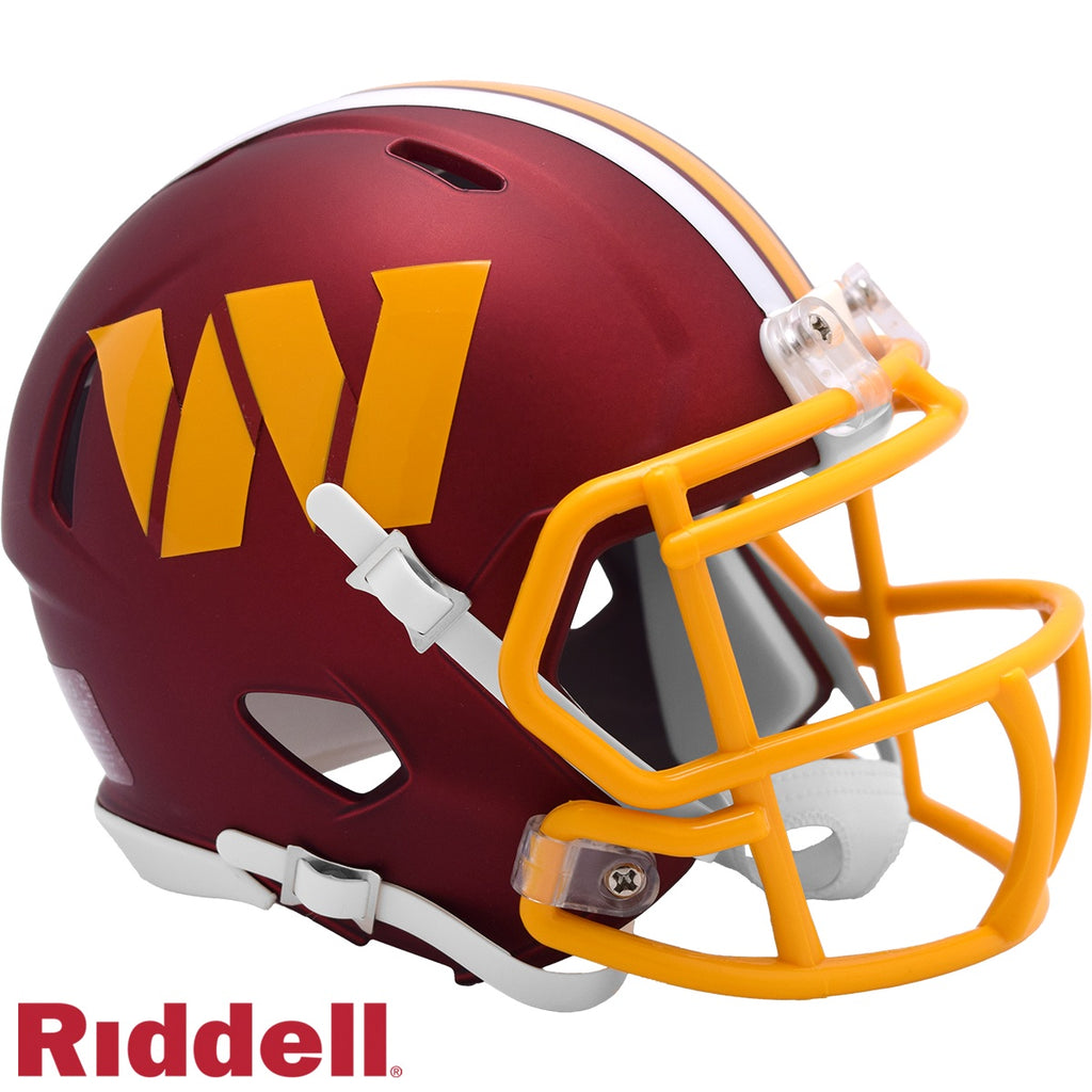 Washington Huskies Commanders Helmet Riddell Replica Mini Speed Style On Field Alternate 2025 Periodic Restock