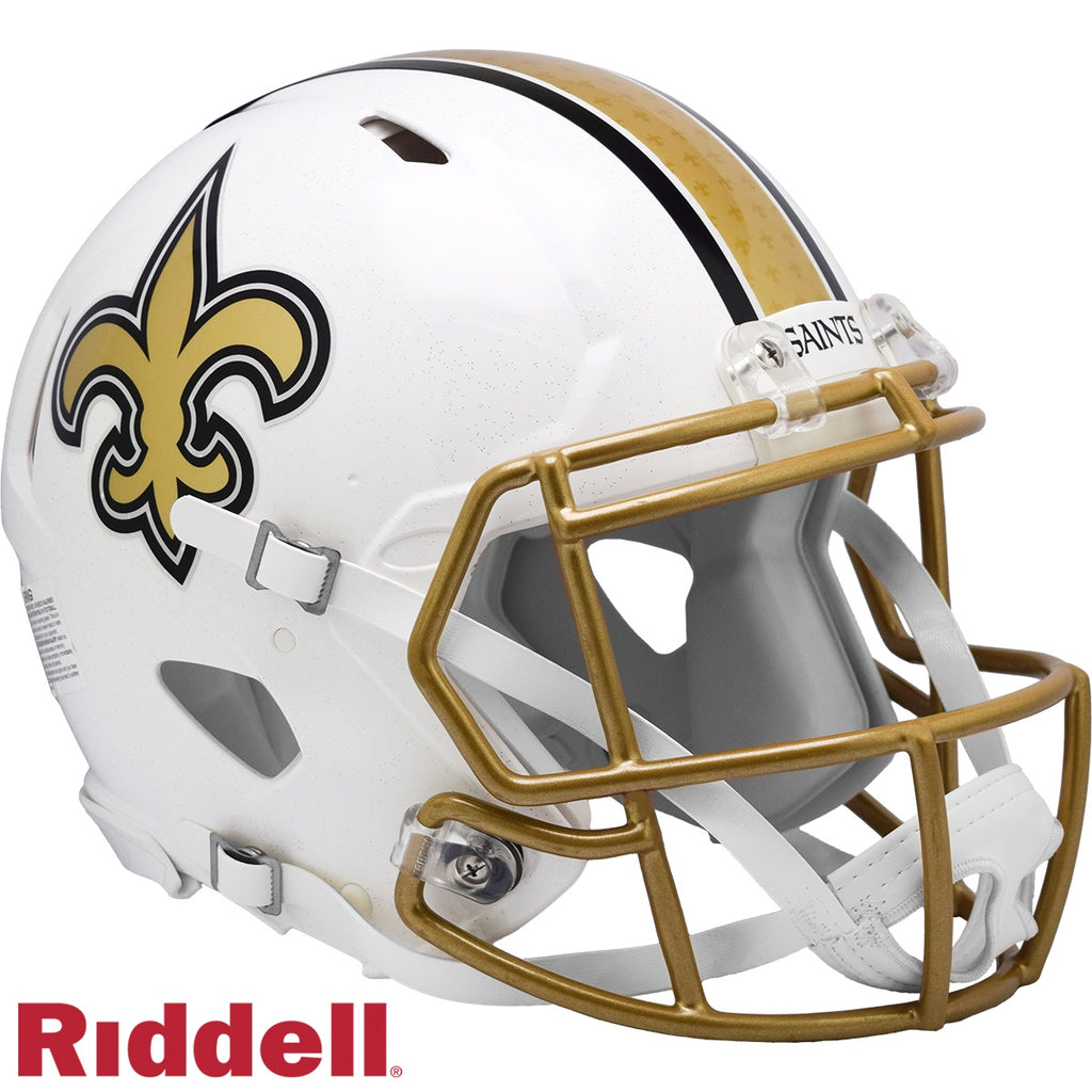 New Orleans Saints Helmet Riddell Authentic Full Size Speed Style On Field Alternate 2025 Special Order