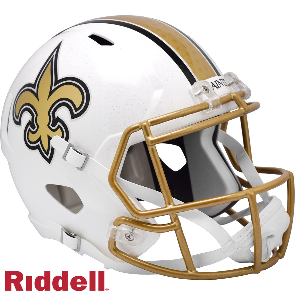 New Orleans Saints Helmet Riddell Replica Full Size Speed Style On Field Alternate 2025 Special Order