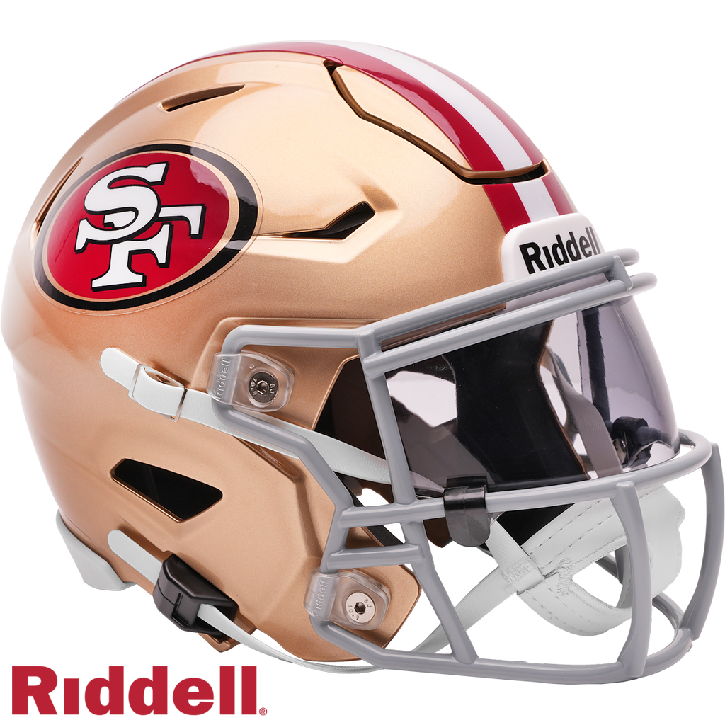 San Francisco 49ers Helmet Riddell Replica Mid Size MIDI SpeedFlex Style