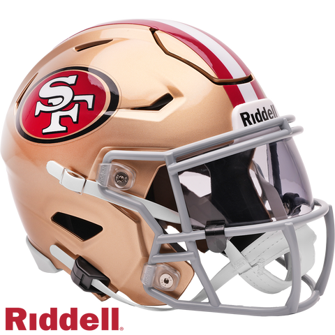 San Francisco 49ers Helmet Riddell Replica Mid Size MIDI SpeedFlex Style
