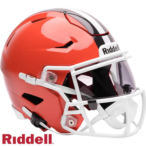 Cleveland Browns Helmet Riddell Replica Mid Size MIDI SpeedFlex Style