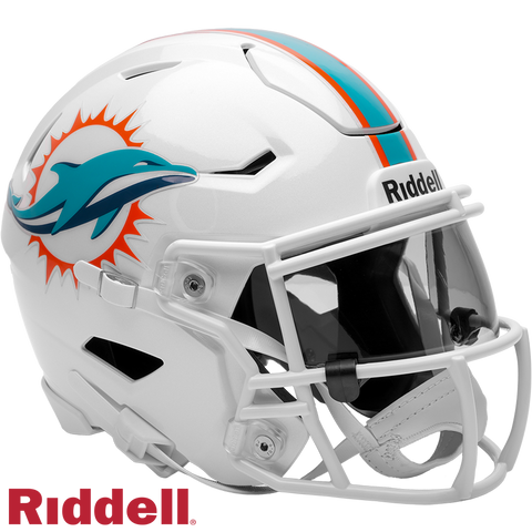 Miami Dolphins Helmet Riddell Replica Mid Size MIDI SpeedFlex Style