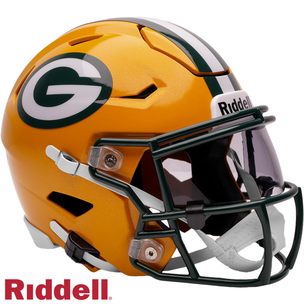 Green Bay Packers s Helmet Riddell Replica Mid Size MIDI SpeedFlex Style