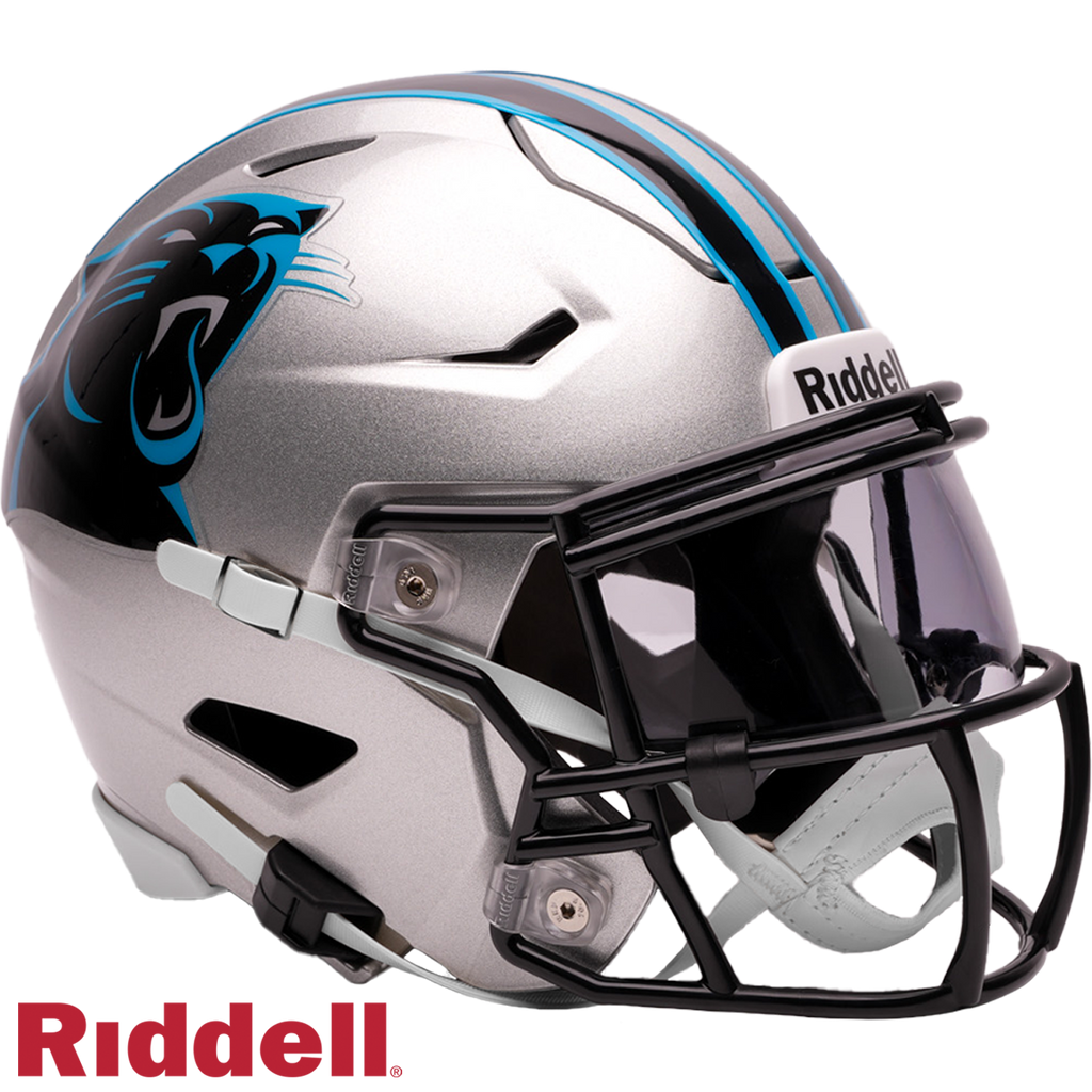 Carolina Panthers Helmet Riddell Replica Mid Size MIDI SpeedFlex Style