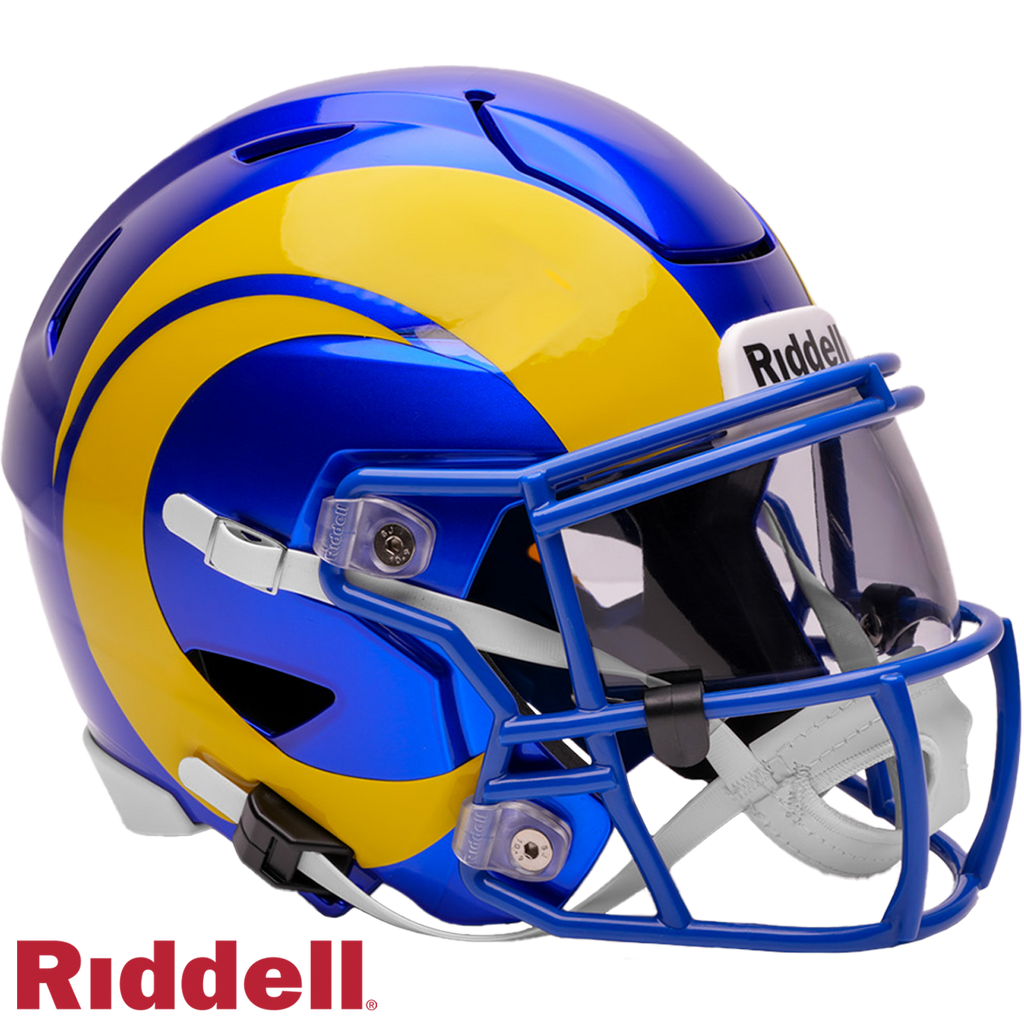 Los Angeles Rams Helmet Riddell Replica Mid Size MIDI SpeedFlex Style