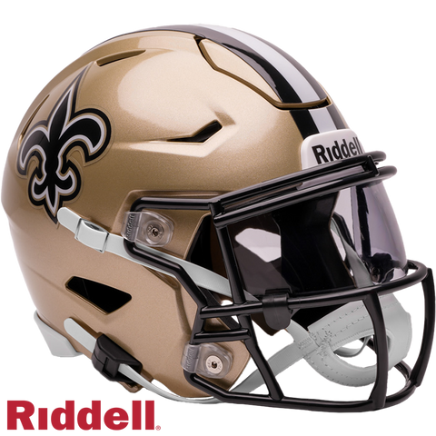 New Orleans Saints Helmet Riddell Replica Mid Size MIDI SpeedFlex Style
